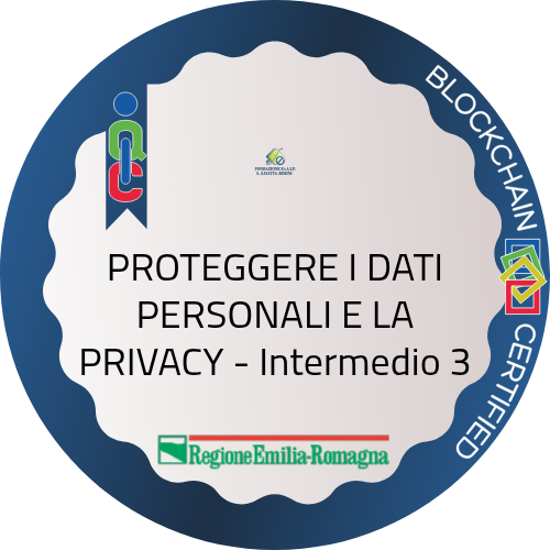 PROTEGGERE I DATI PERSONALI E LA PRIVACY - Intermedio 3